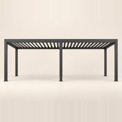 Palmera Luxe 3x6m aluminium pergola, studio view
